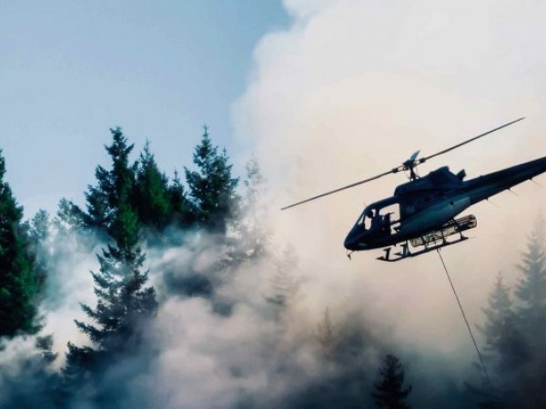 Changements climatiques et fumée des feux de forêt 
